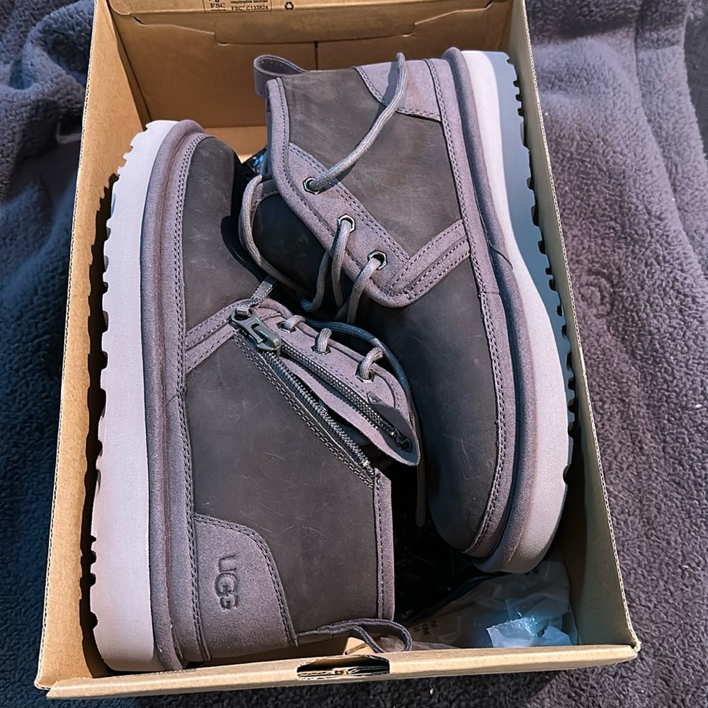 Brand new Grey Neumel Zip dark grey women’s size 8